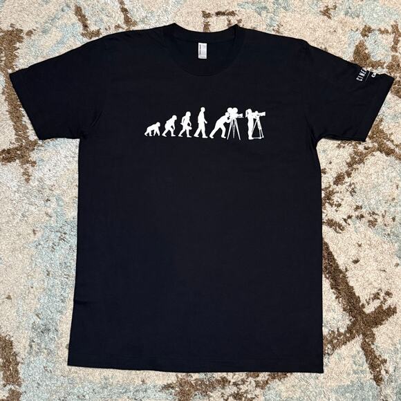 Canon Cinema EOS Evolution Shirt Size Large Limited Edition American Apparel - Picture 2 of 6